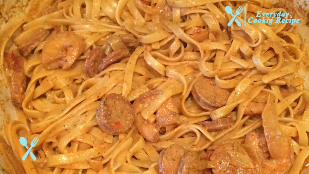 How To Make Cajun Shrimp and Sausage Pasta